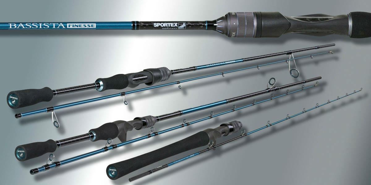 Lansetă Sportex Bassista Finesse, 1.80m/3-10g, 2buc