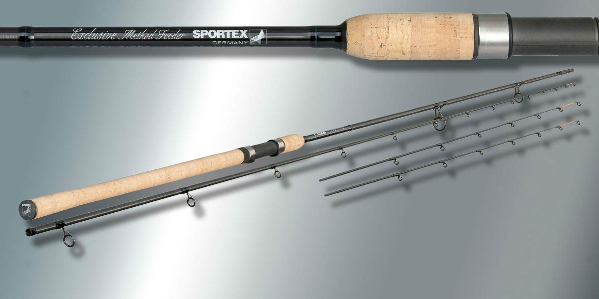 Lansetă Sportex Exclusive Method Feeder, 3.60m/10-40g, 2+3buc