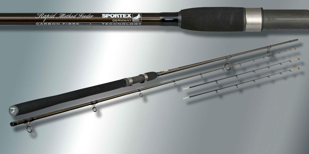 Lansetă Sportex Rapid Method Feeder, 3.60m/10-40g, 2+3buc