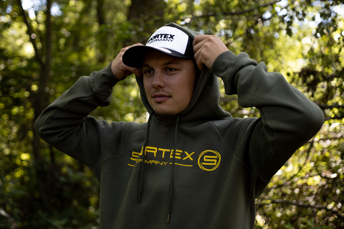 Hanorac Sportex Hoodie, Olive Green, 2X-Large