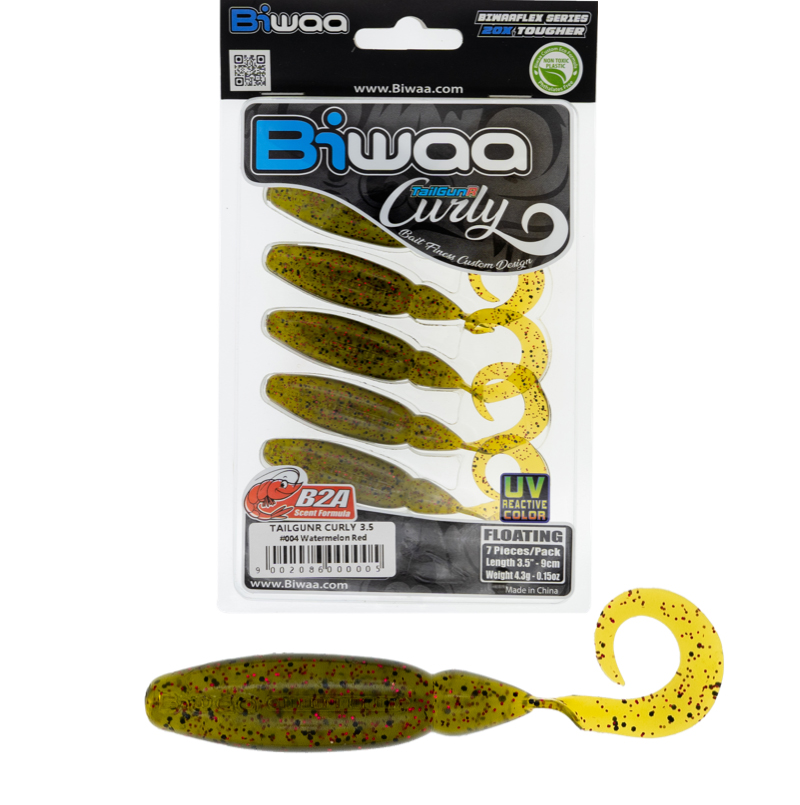 SHAD TAILGUNR CURLY 3.5