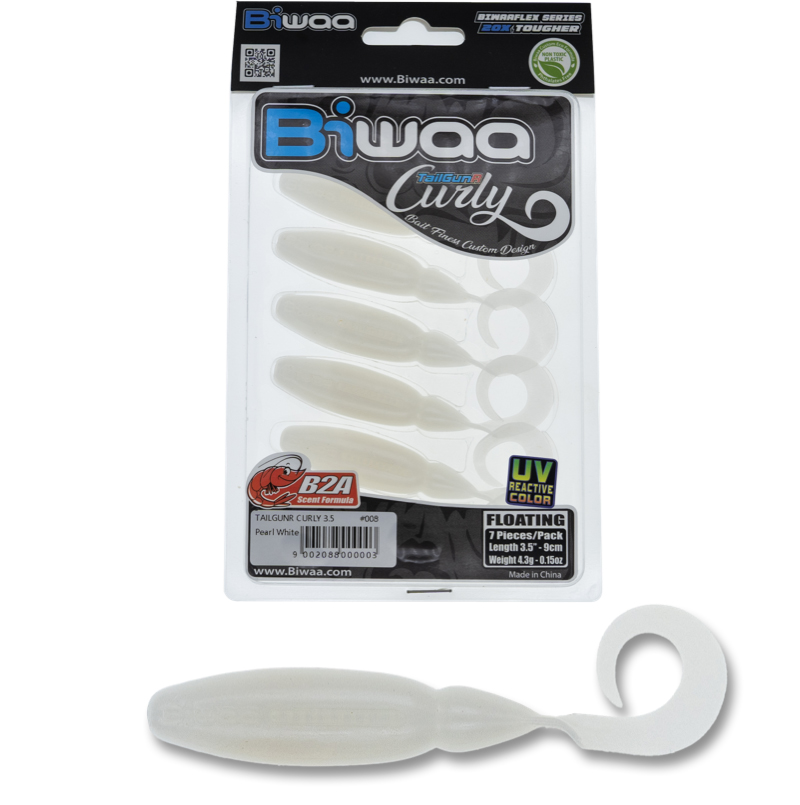 SHAD TAILGUNR CURLY 2.5