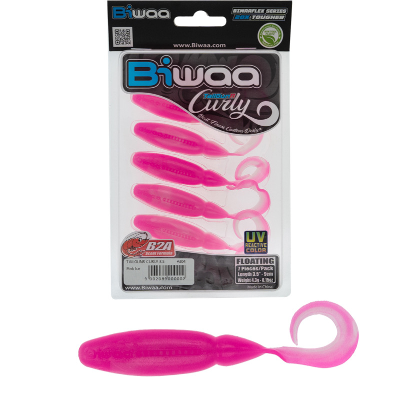 SHAD TAILGUNR CURLY 3.5