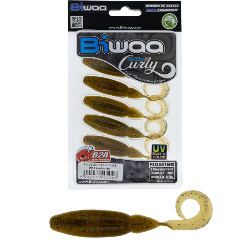 SHAD TAILGUNR CURLY 2.5