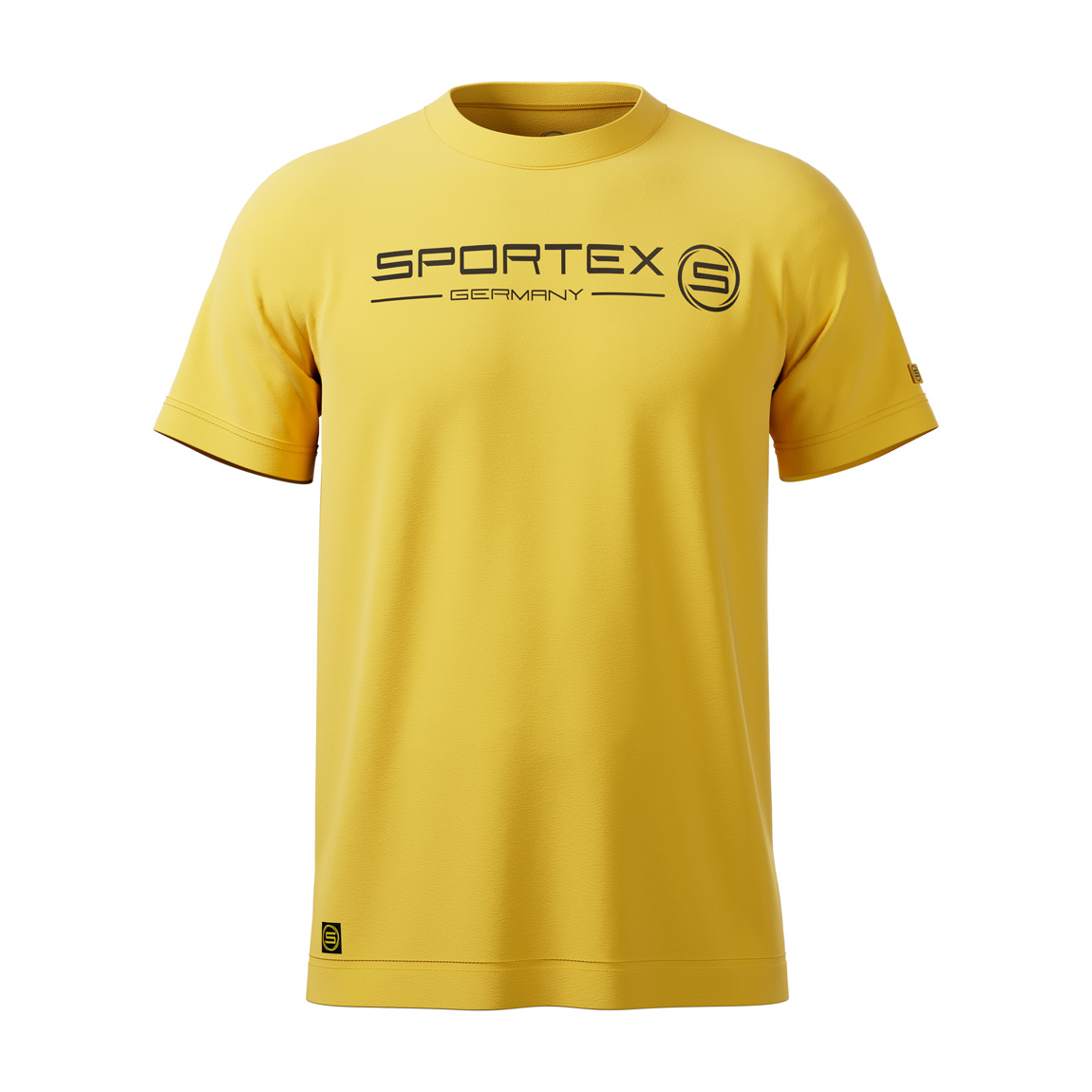 Tricou Sportex T-Shirt, Yellow, 2X-Large