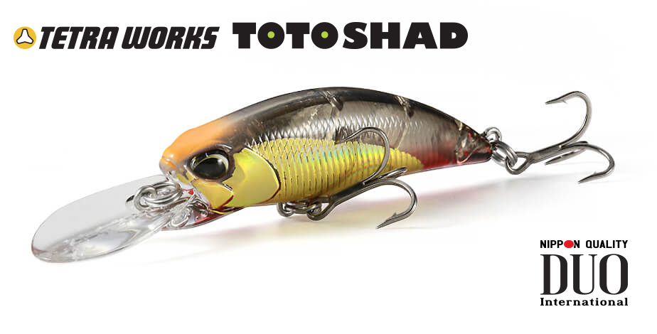 DUO TETRA WORKS TOTOSHAD 4.8cm 4.5gr CCC0364 Clear Light Yellow