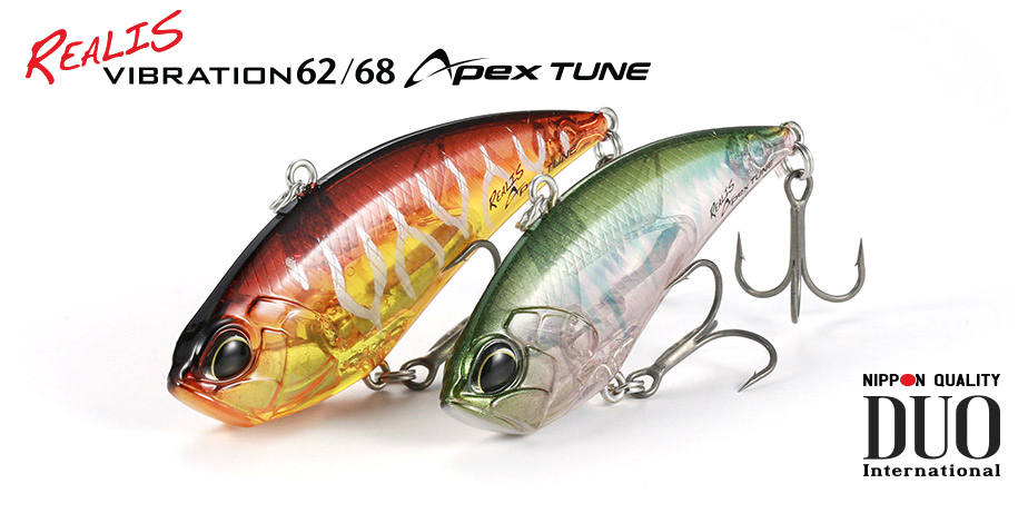 Vobler DUO Realis Vibration 68 Apex Tune, ACC3334 Shadow Tiger, 6.8cm/14.3g