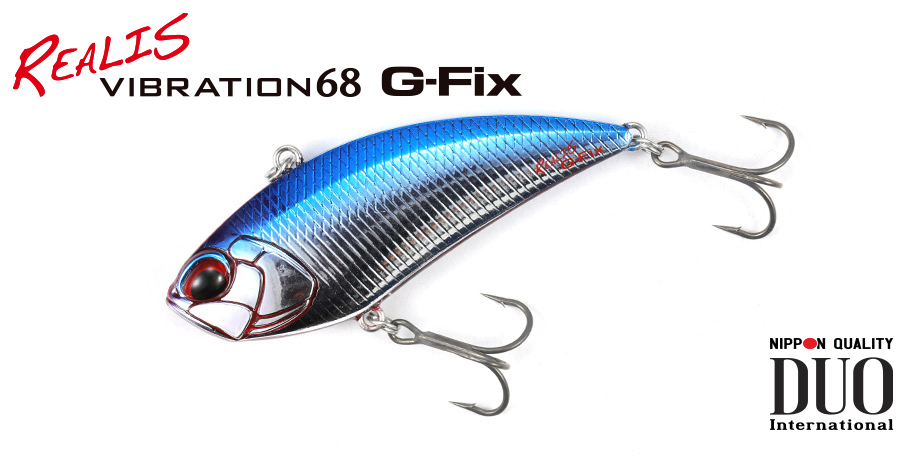 Vobler DUO Realis Vibration 68 G-Fix, ACC3192 Pumpkin Craw, 6.8cm/21g
