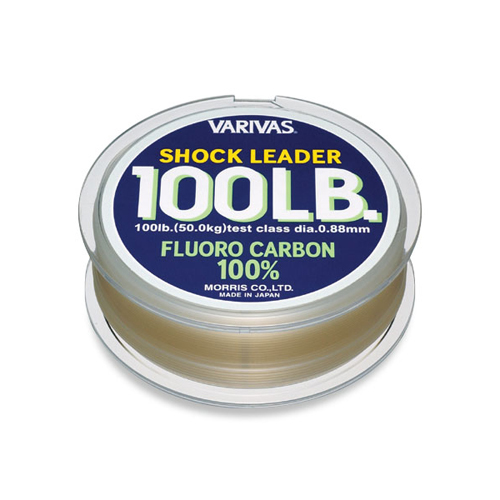FIR VARIVAS FLUOROCARBON SHOCK LEADER 30m 30 0.880mm 100lb