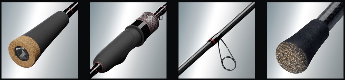 Lansetă Sportex X-Act Trout Spoon, 1.85m/0.2-5g, 2buc