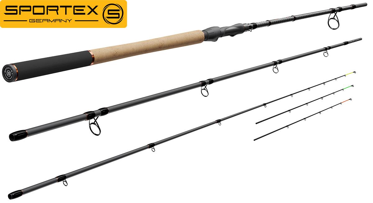 Lansetă Sportex Xclusive Feeder RS-2 Light, 3.65m/35-85g, 3+3buc