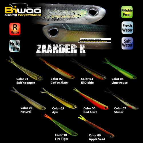 SHAD ZAANDER K FINESSE 14cm 2 Cofee Mate