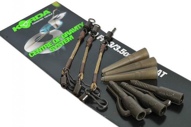 Montură Korda COG Booms Flat 4-5Oz, 3buc/plic