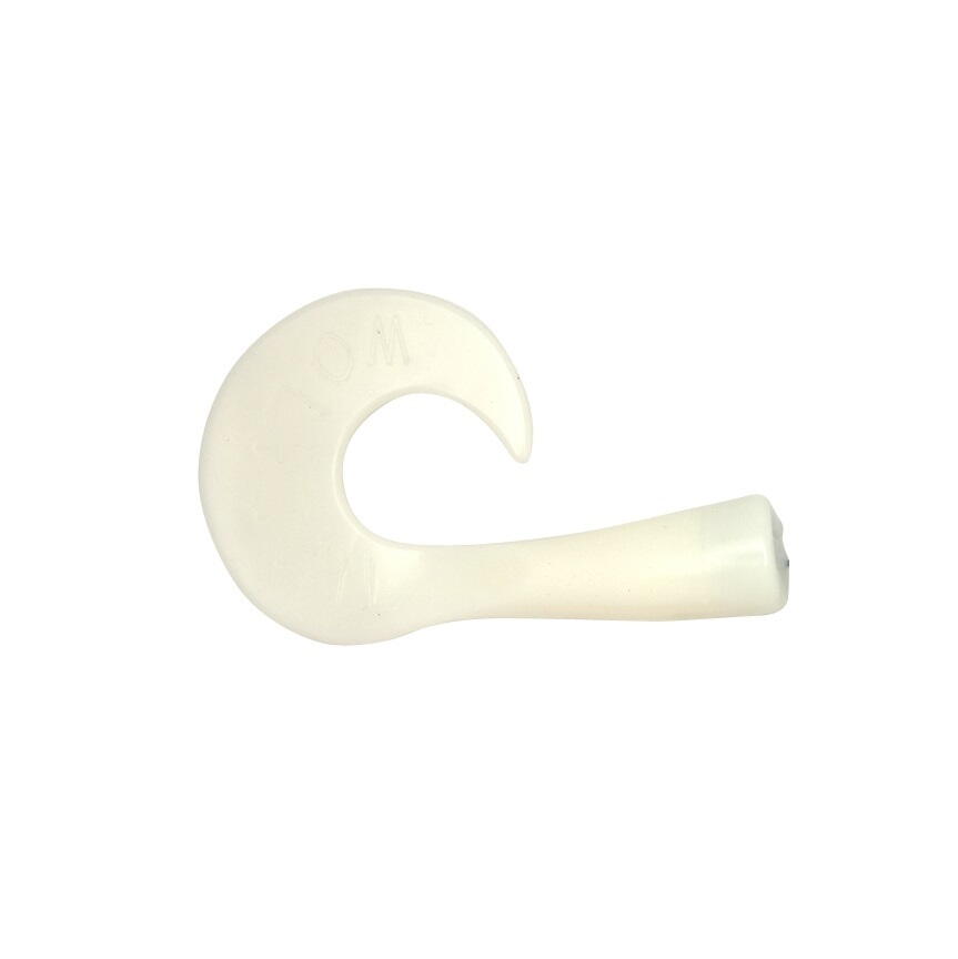 Coadă de rezervă vobler Strike Pro Wolf Tail Jr, White Glow