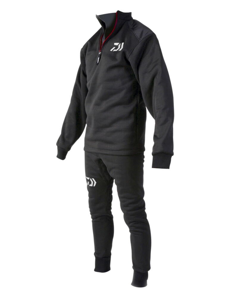 Costum Termic Daiwa Fleece, Black/Red, X-Large