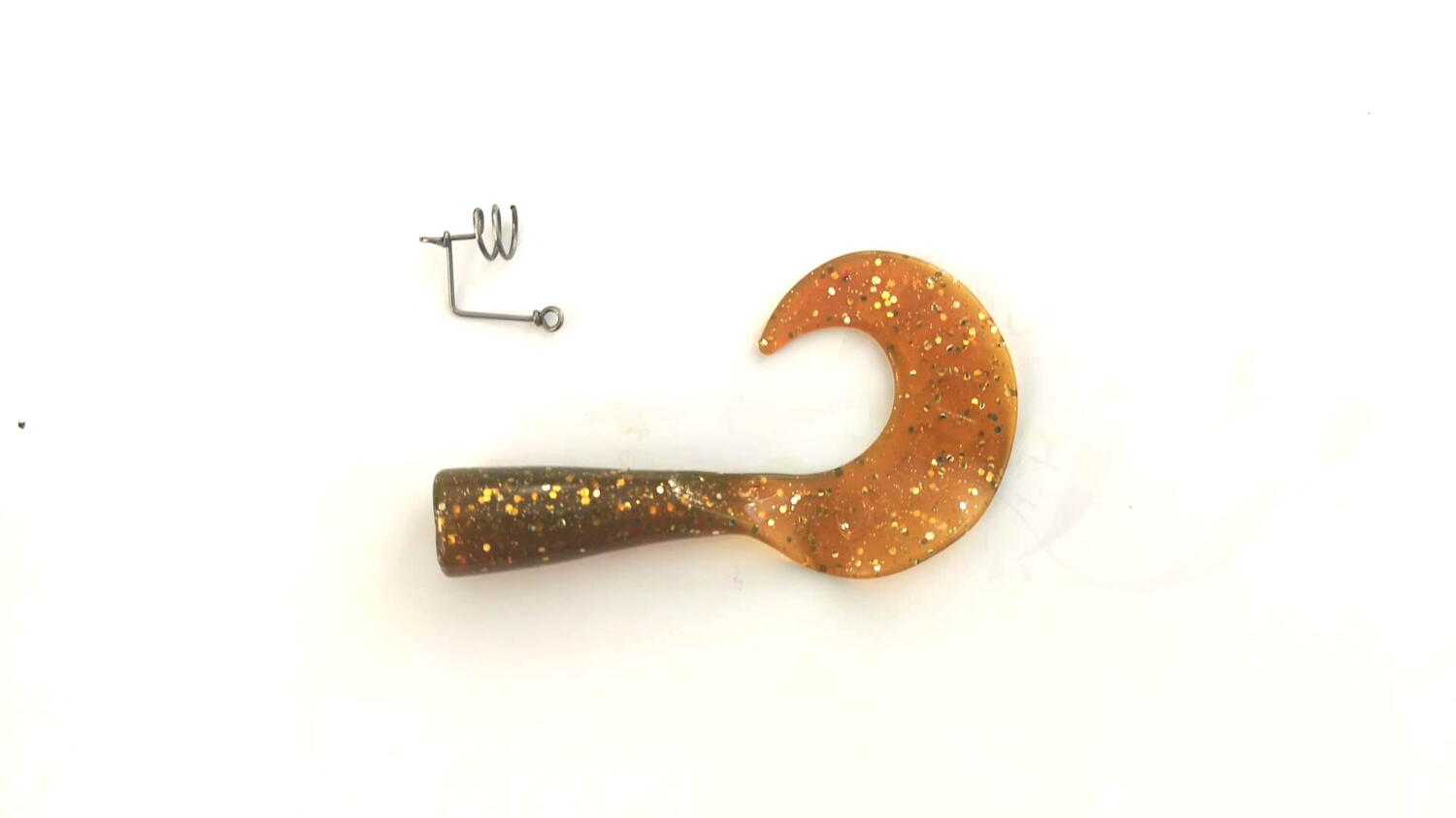 Coadă de rezervă vobler Strike Pro Wolf Tail Jr, Motor Oil Glitter