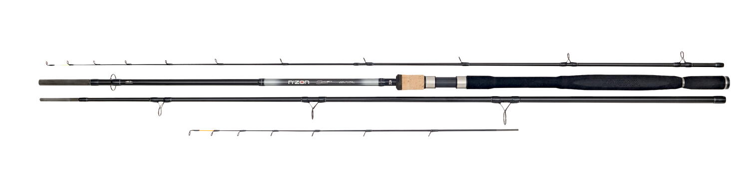 Lansetă Daiwa N'Zon Super Slim X Power Carp Feeder, 3.66m/240g, 3+2buc