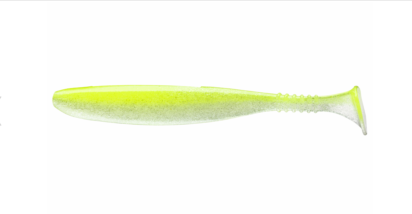 Shad Daiwa D.Fin UV Lime Pearl, 15cm, 3buc/plic