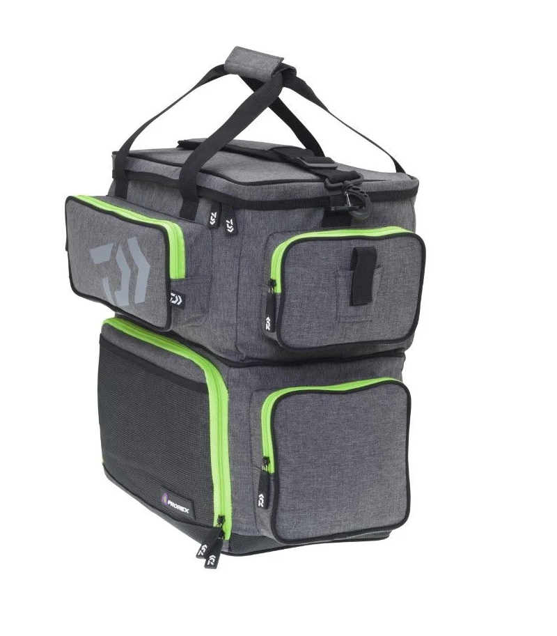Geantă +  4 cutii Daiwa Prorex D-Box Tackle, Large, 45x42x25cm