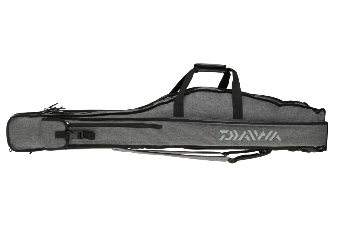 Husă pentru 3 lansete Daiwa D-Vec, Gri, 130cm
