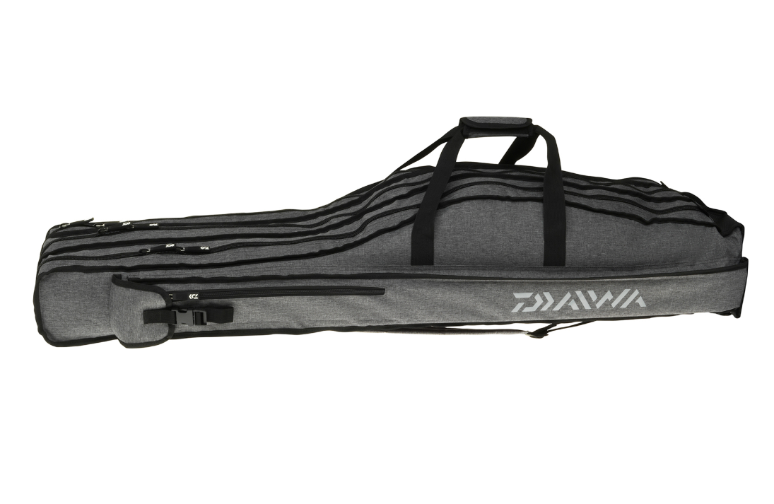 Husă pentru 3 lansete Daiwa D-Vec, Gri, 175cm