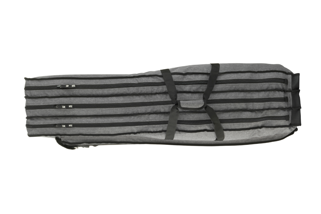 Husă pentru 3 lansete Daiwa D-Vec, Gri, 155cm