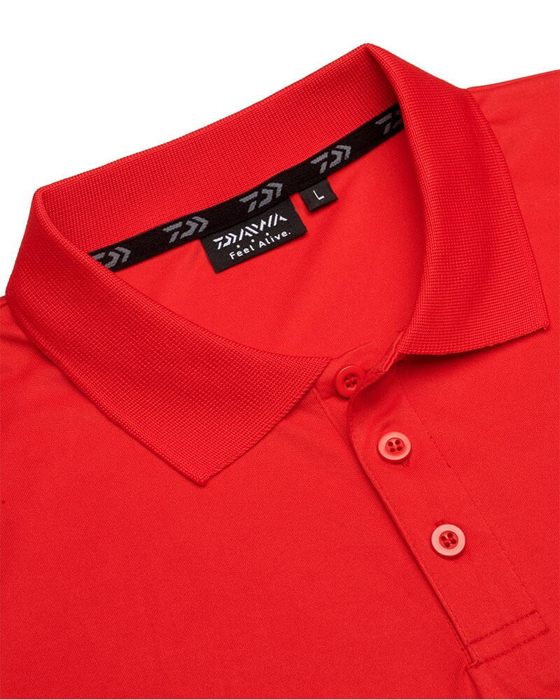 Tricou Polo Daiwa Red, X-Large
