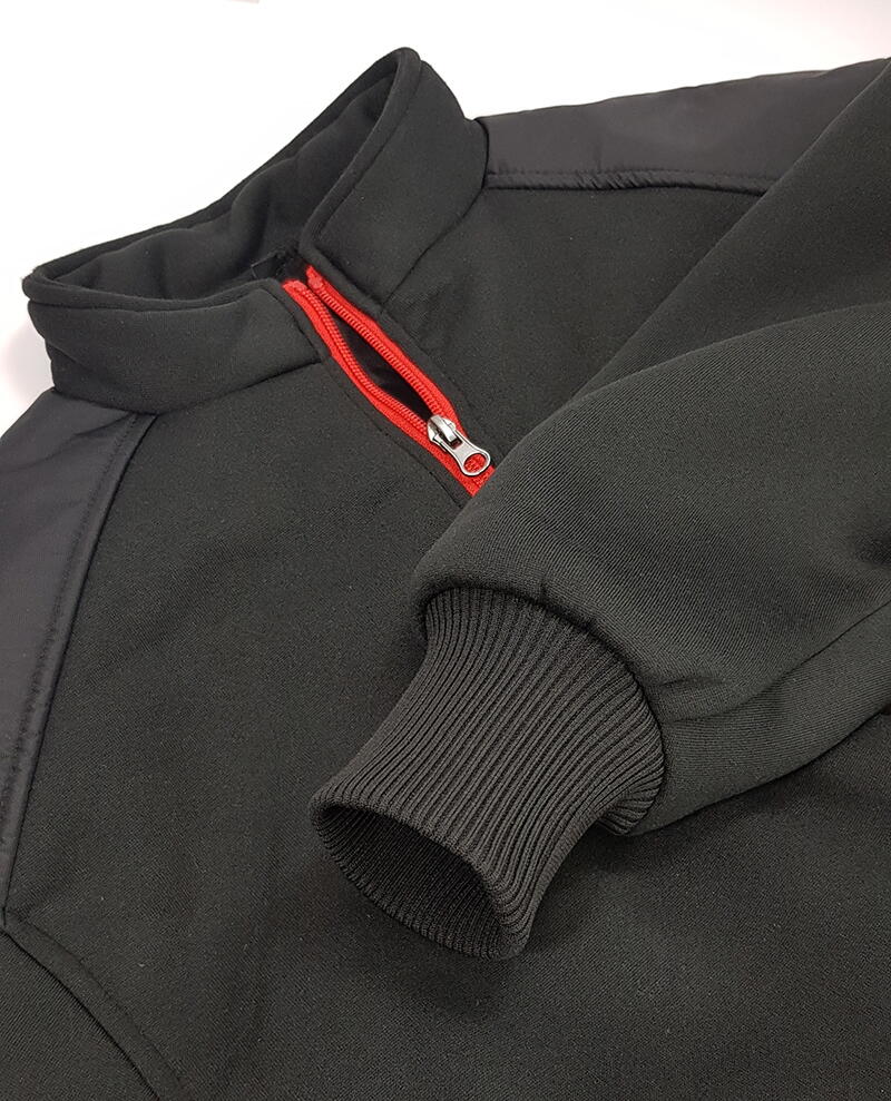 Costum Termic Daiwa Fleece, Black/Red, Medium