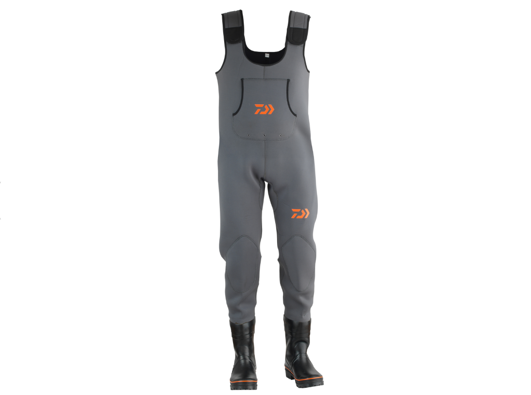 Salopetă Neopren Daiwa D-Vec Waders Gri, 40/41