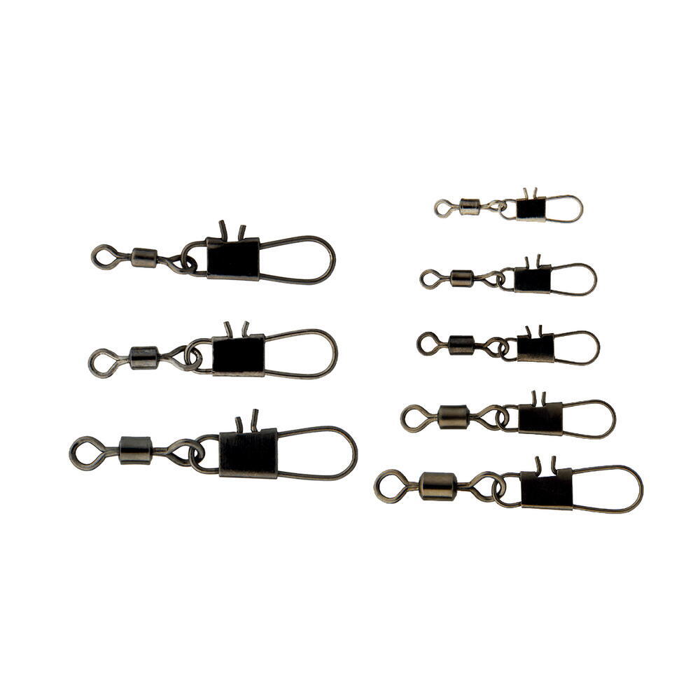 Agrafă Cu Vârtej Daiwa Emerillon Snap Swivel C, Nr. 8 / 8 kg, 20 buc./plic