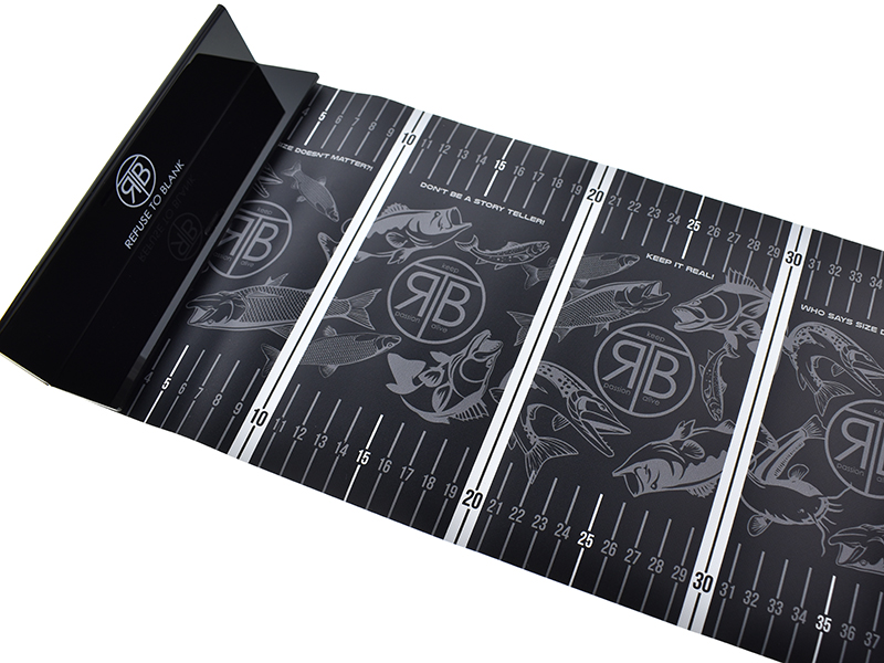 Ruletă de măsurare capturi RTB PVC Fish Ruler Big Game, 130x20cm