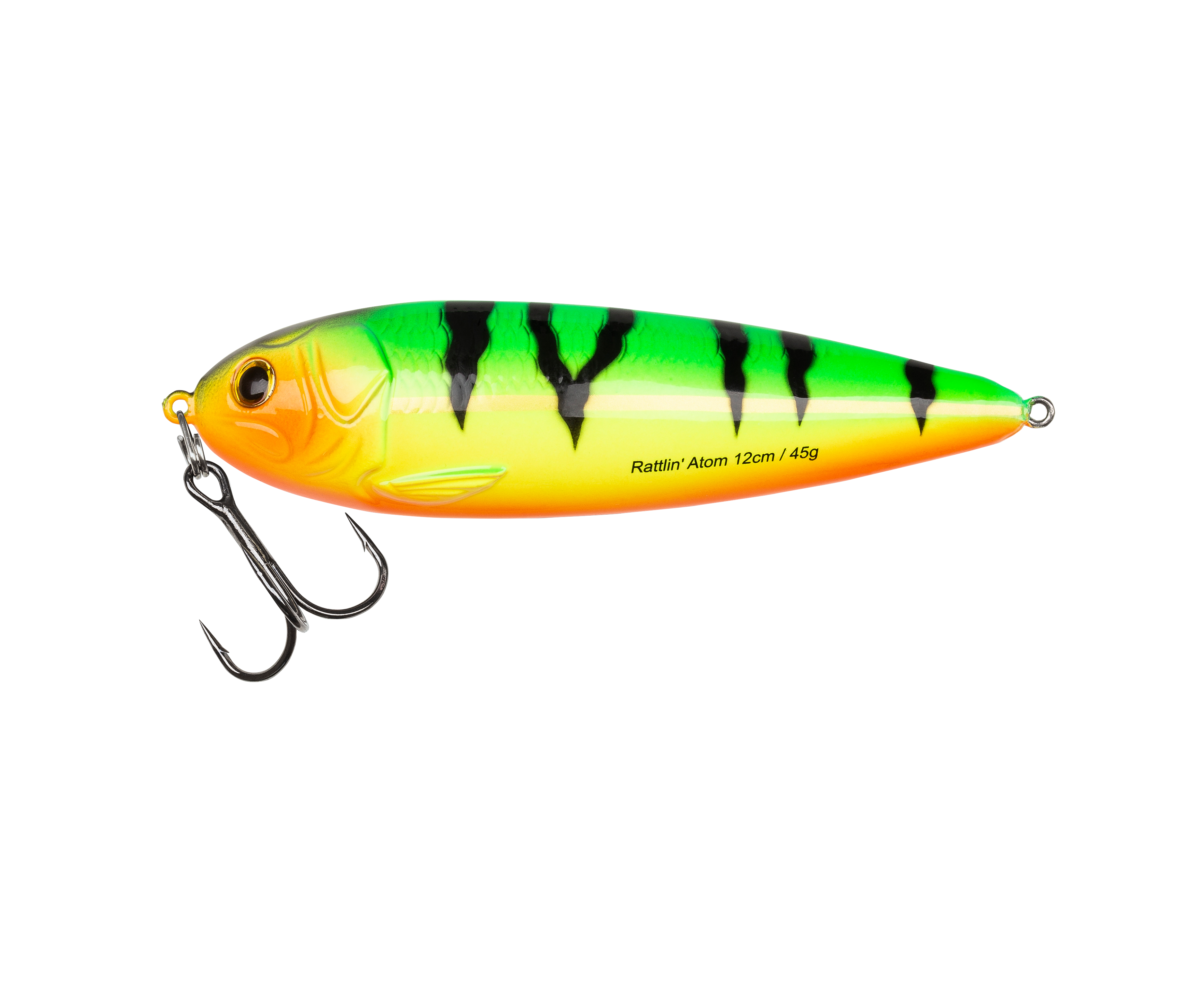Linguriță Abu Garcia Rattlin' Atom Fire Tiger 9.5cm/16.5g