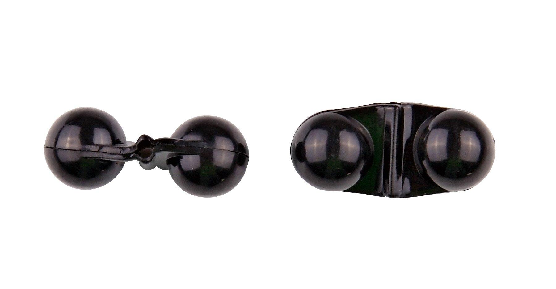 Zornăitori Madcat Propeller Rattlers, Black, 5buc/plic