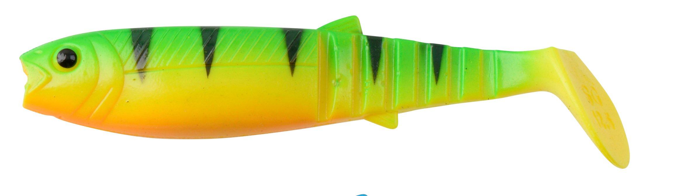 Shad Savage Gear Cannibal Shad Firetiger 12.5cm/20g, 1buc/plic