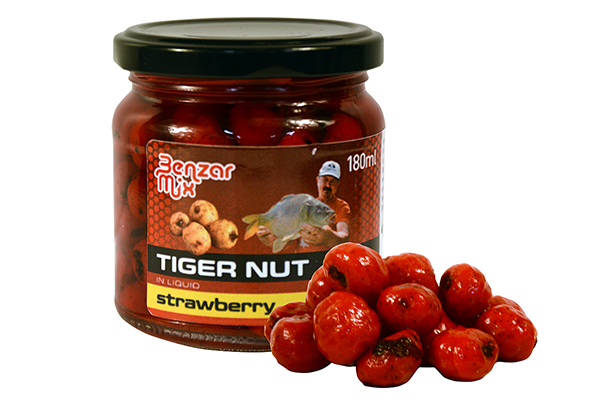 Alune Tigrate Borcan Benzar Mix Capsuni 180ml