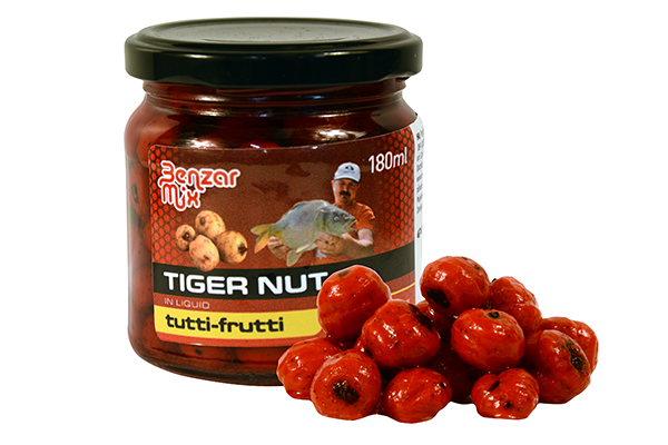 Alune Tigrate Borcan Benzar Mix Tutti Frutti 180ml