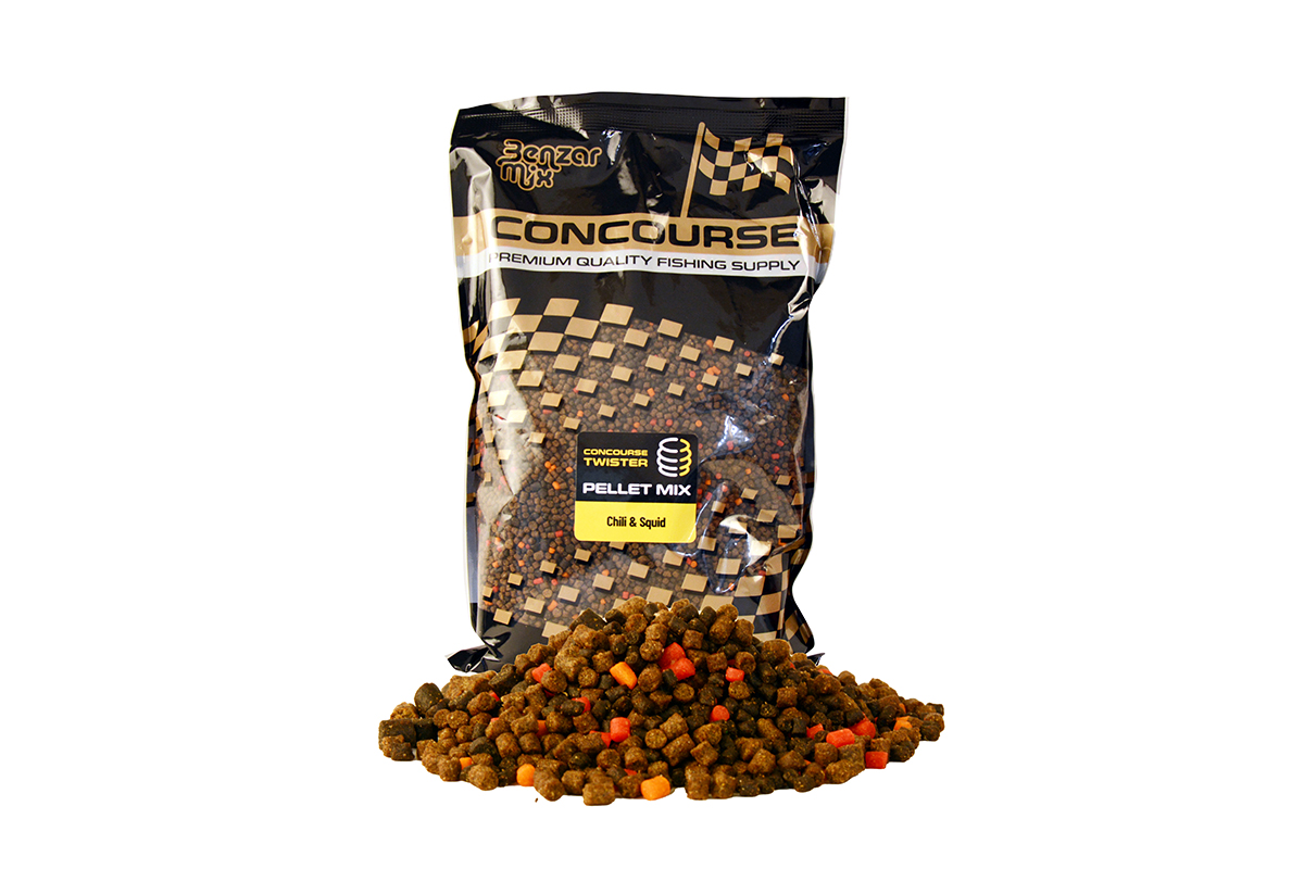 Micro Pelete Benzar Concourse Twister Chili Squid 800g