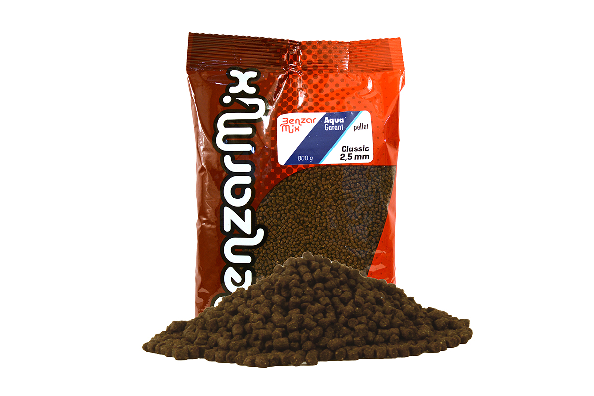 Pelete Benzar Mix Aqua Garant Pellet Classic 2.5mm 800g