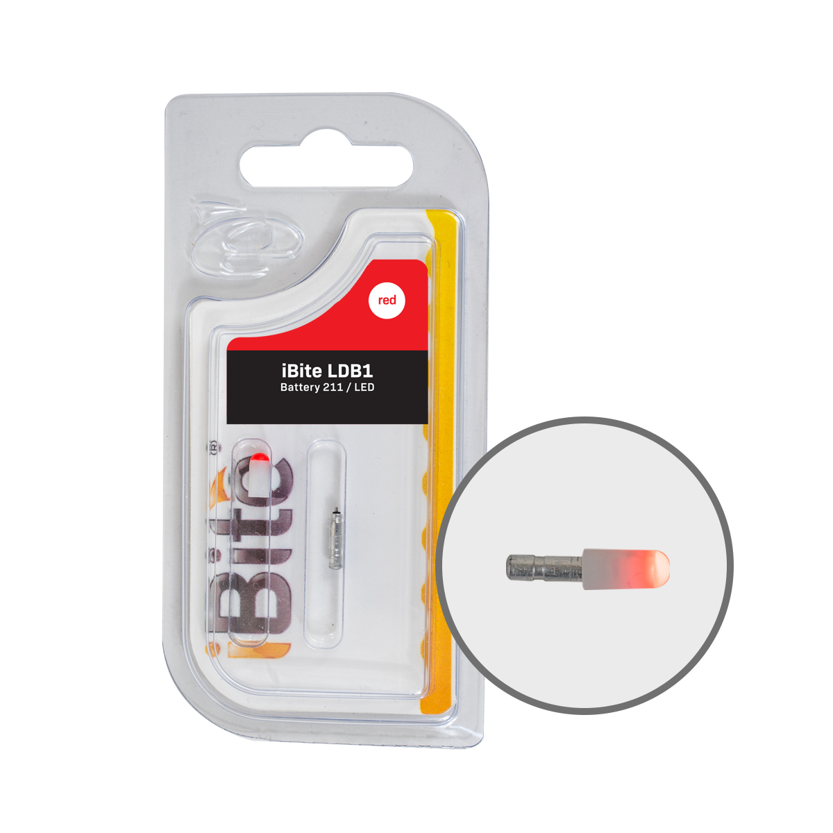 Baterie iBite 211 cu Led Bulb Rosu