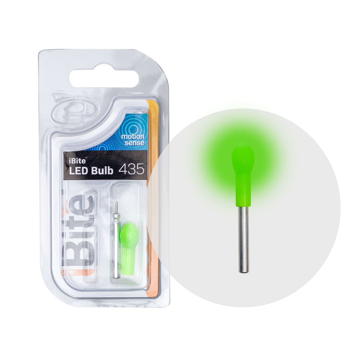 Baterie iBite 435 cu Led Senzor Miscare Rosu/Verde