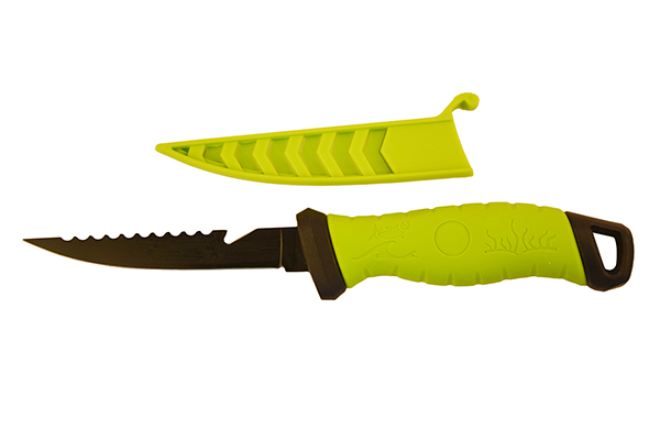 Cutit Pentru Filetat Outdoor Fluo K1 Lama 14cm