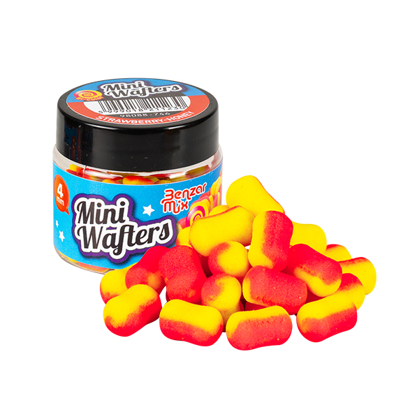 Wafters Benzar Mix Bicolor Method Mini 4mm Mango-Butyric
