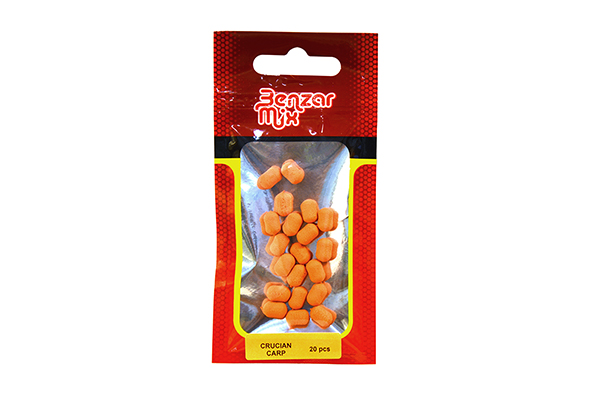 Benzar Mix Instant Wafter Dumbell Platica Caras 8mm 20buc