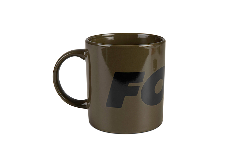 Fox Green and Black Logo Ceramic Mug