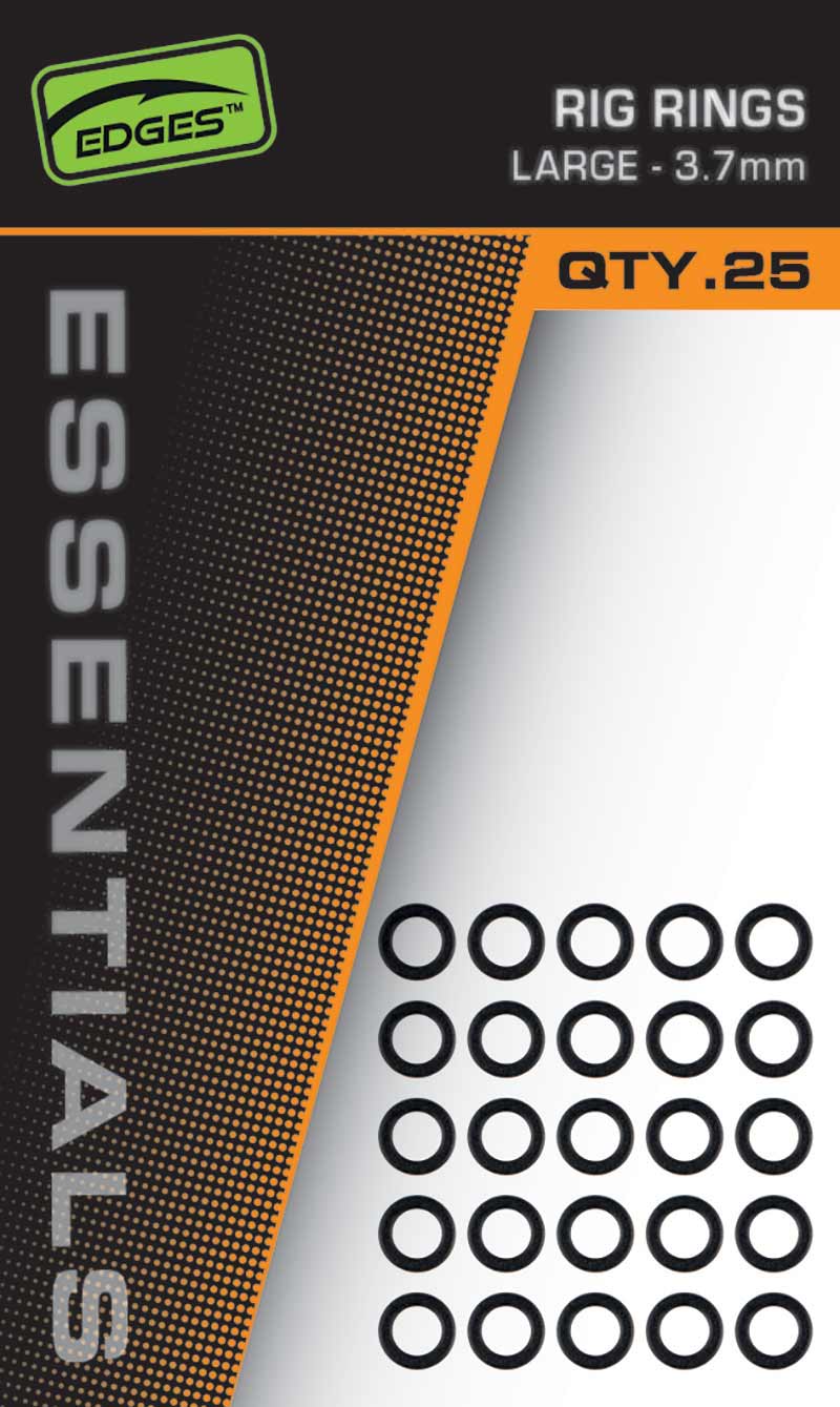 Edges Rig Rings 3.7mm Large x 25
