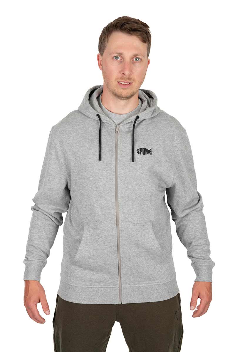 Spomb Grey Hoodie full Zip XL