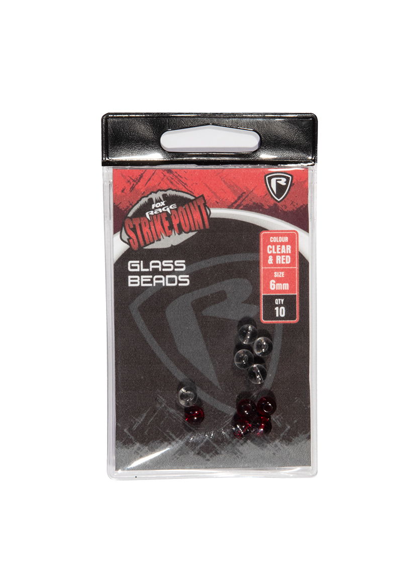 Mărgele Fox Rage Strike Point 6mm, 10buc/plic
