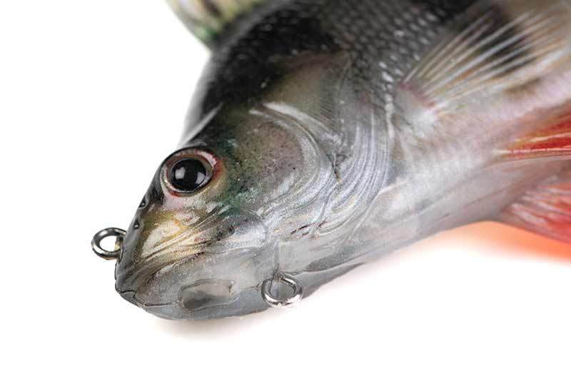 Swimbait Fox Rage Ultra Realistic Replicant, Perch, 14cm/52g