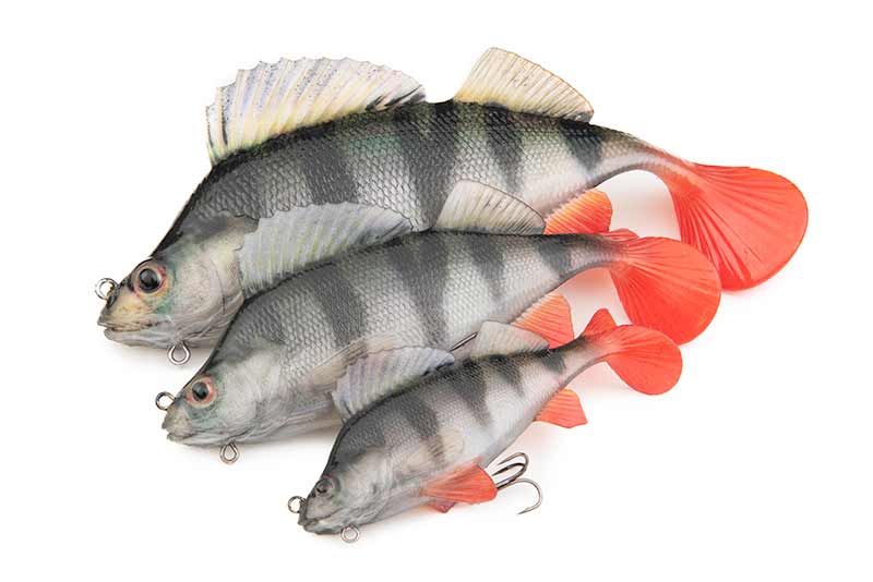 Swimbait Fox Rage Ultra Realistic Replicant, Perch, 14cm/52g
