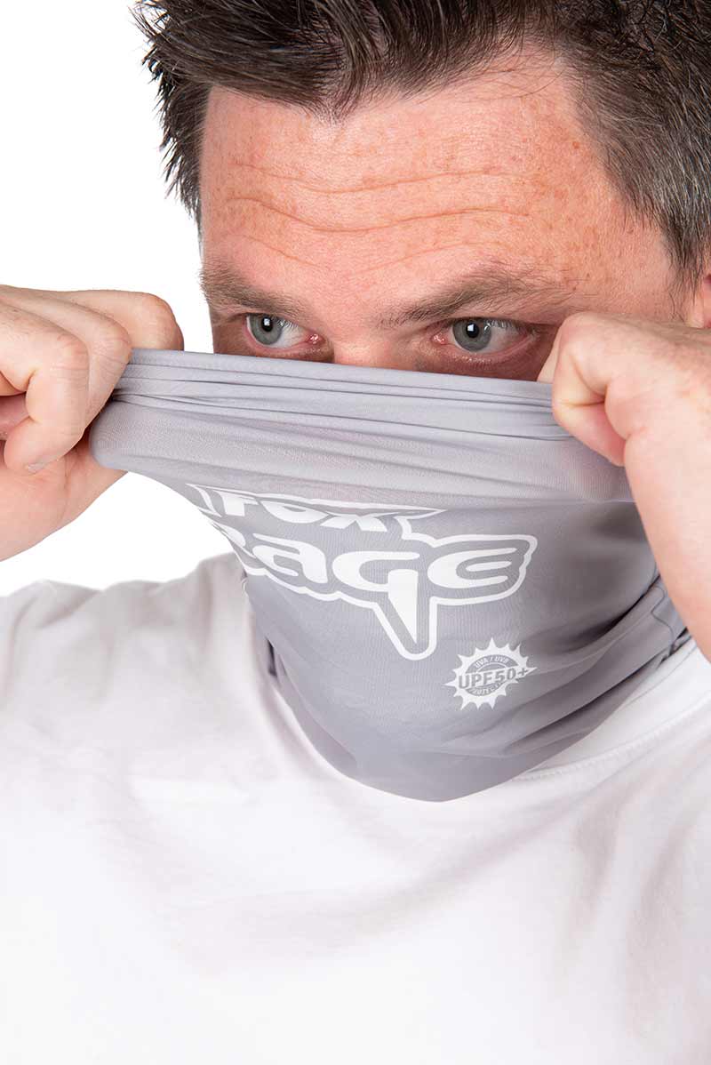 Buff Fox Rage Light Grey Snood, Grey